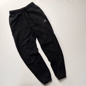 Jordan Men's Black Joggers - medium